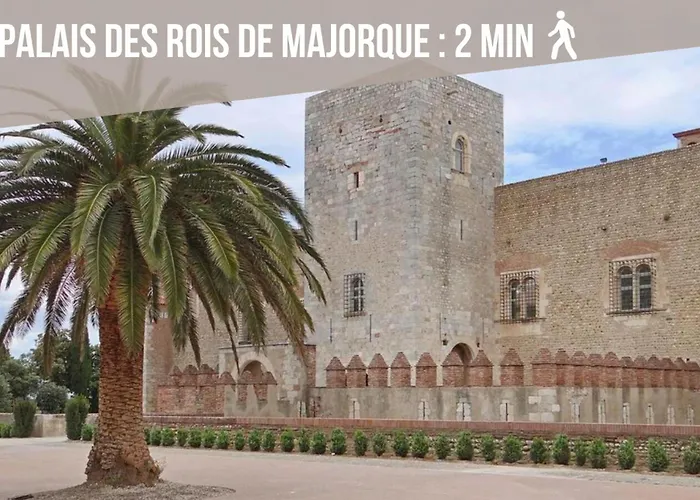 Sejour Perpignan A 20 Minutes De L\'Espagne Avec Petit-Dejeuner A La Demande A Les Lumineuses Du Palais Des Rois De Majorque